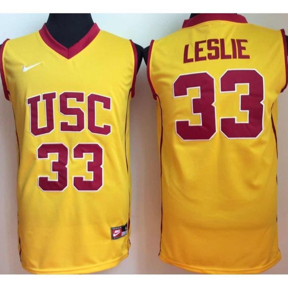 USC Trojans Lisa Leslie Yellow Jersey - Picture 1 of 1